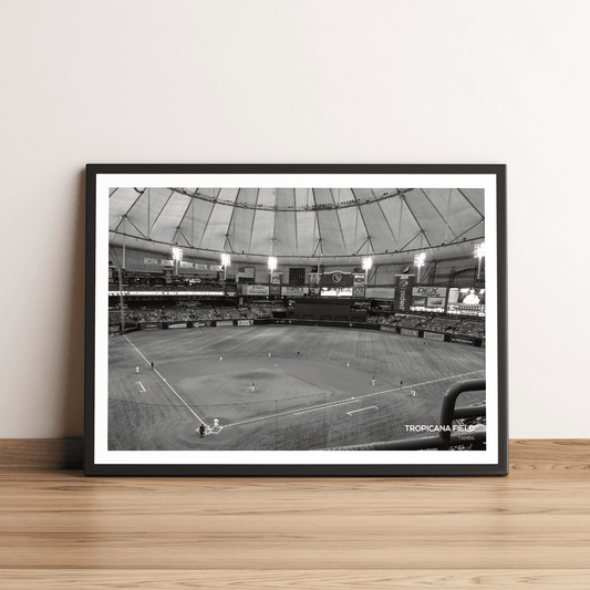 Tropicana Field Tampa Bay Rays Baseball Stadium Print