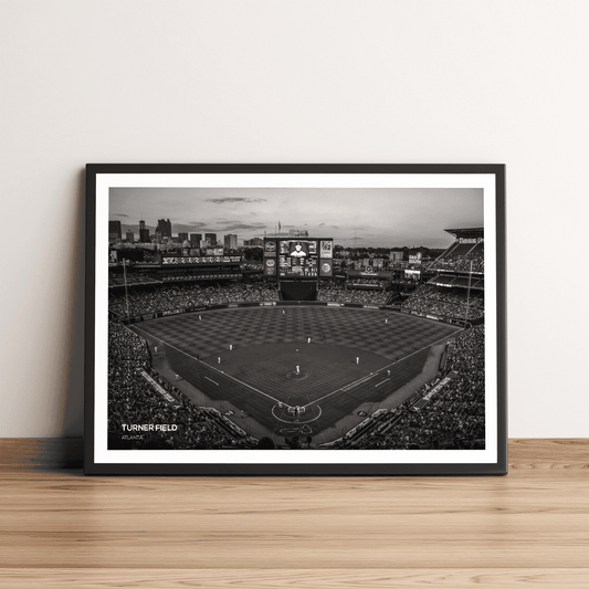 Turner Field Atlanta Braves Baseball Stadium Print