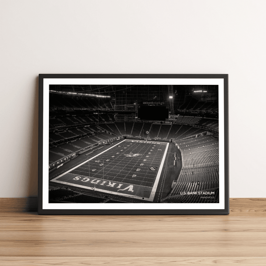 U.S. Bank Stadium Minnesota Vikings NFL Football Arena Print