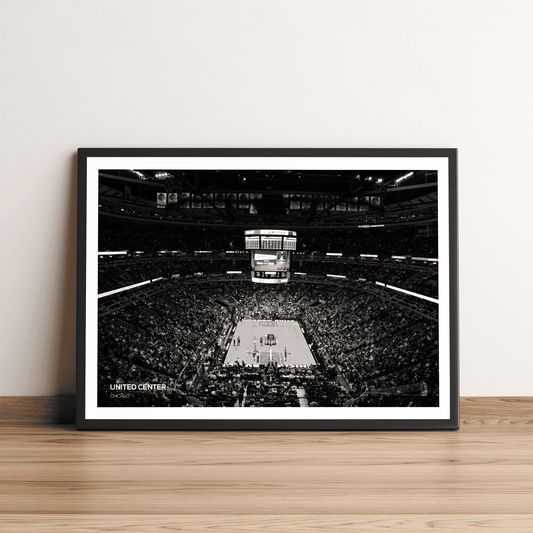United Center Chicago Bulls Basketball Stadium Print