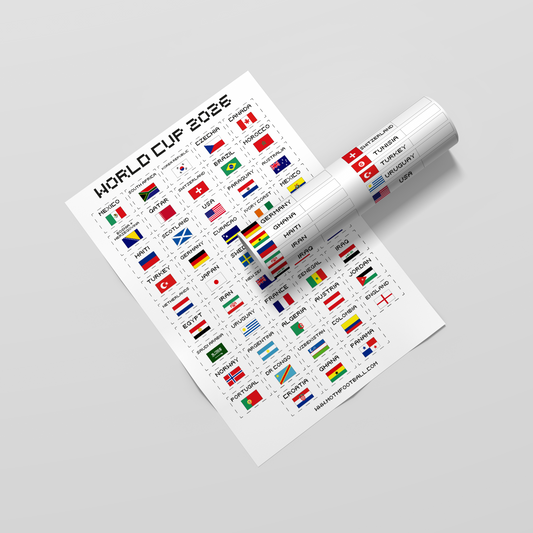 World Cup 2026 Sweepstake Kit – Printable PDF Download - Man of The Match Football