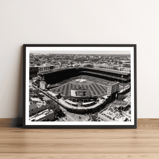 Wrigley Field Chicago Cubs Baseball Stadium Print