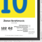 Ronaldo R9 Brasilien Legend Statistikdruck