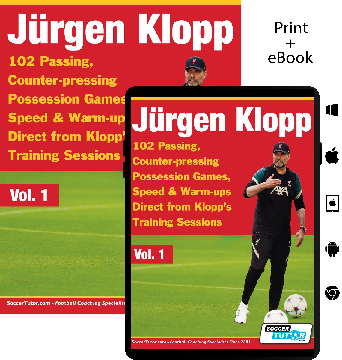 Jurgen Klopp - 102 Passing, Counter-pressing Possession Games, Speed & Warm-ups Direct from Klopp's Training Sessions - Vol.1