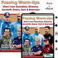 Passing Warm-Ups - Direct from Guardiola, Simeone, Ancelotti, Emery, Sarri & Heynckes