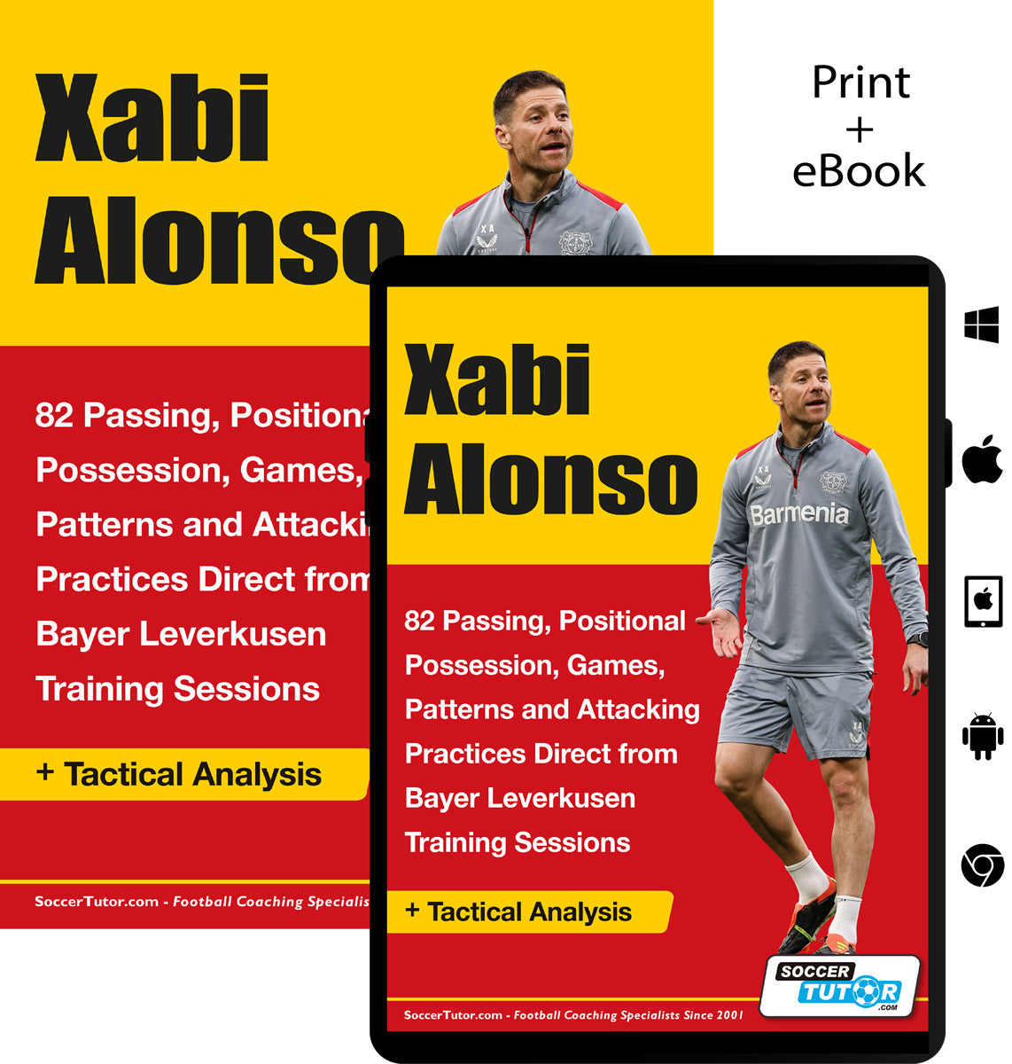 Xabi Alonso - 82 Passing, Positional Possession, Games, Patterns, and Attacking Practices Direct from Bayer Leverkusen Training Sessions