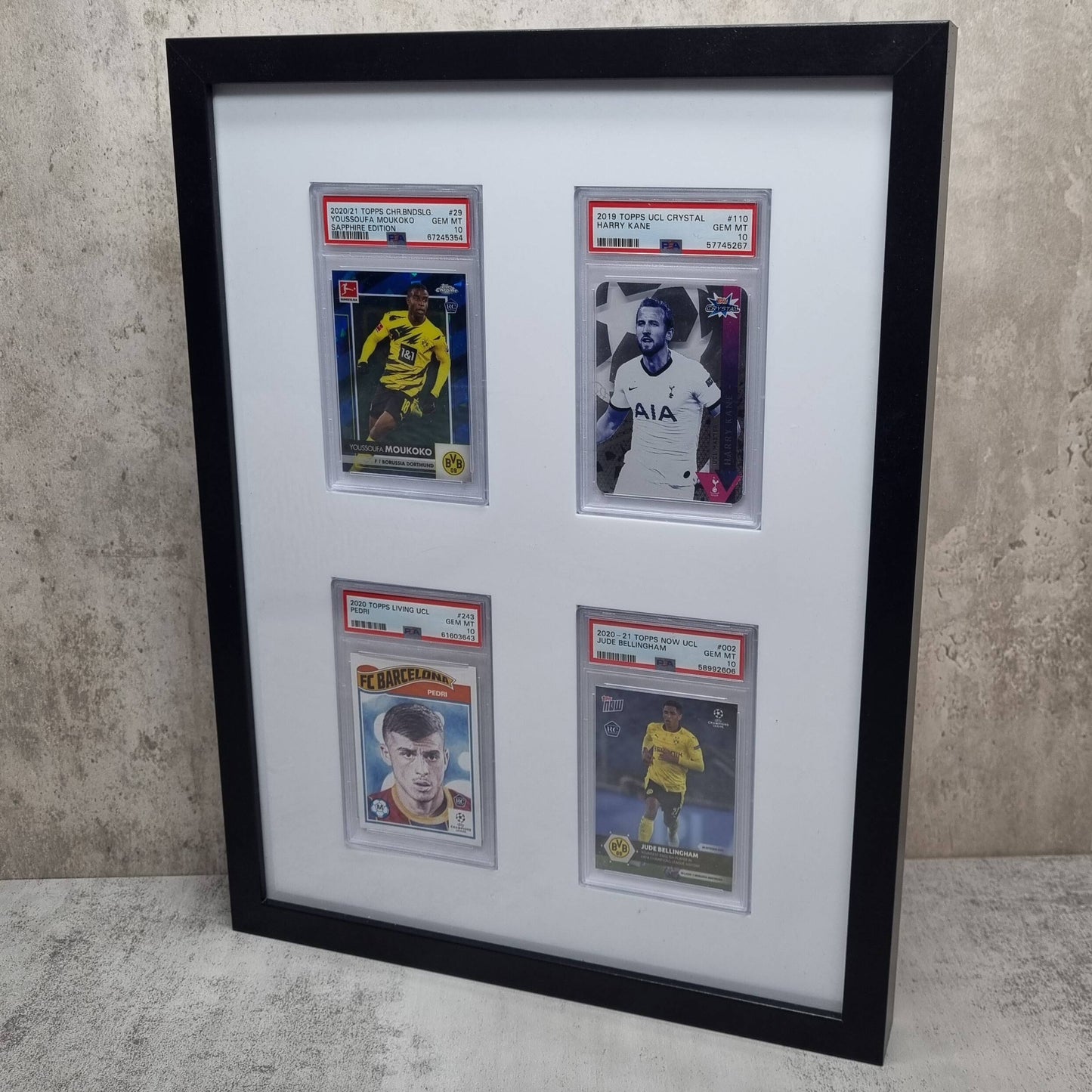 4 Graded Trading Card Display Frame