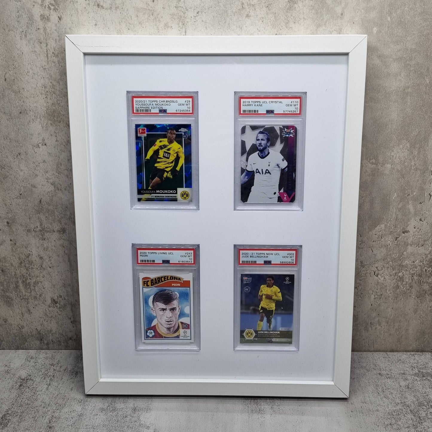 4 Graded Trading Card Display Frame