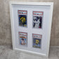 4 Graded Trading Card Display Frame