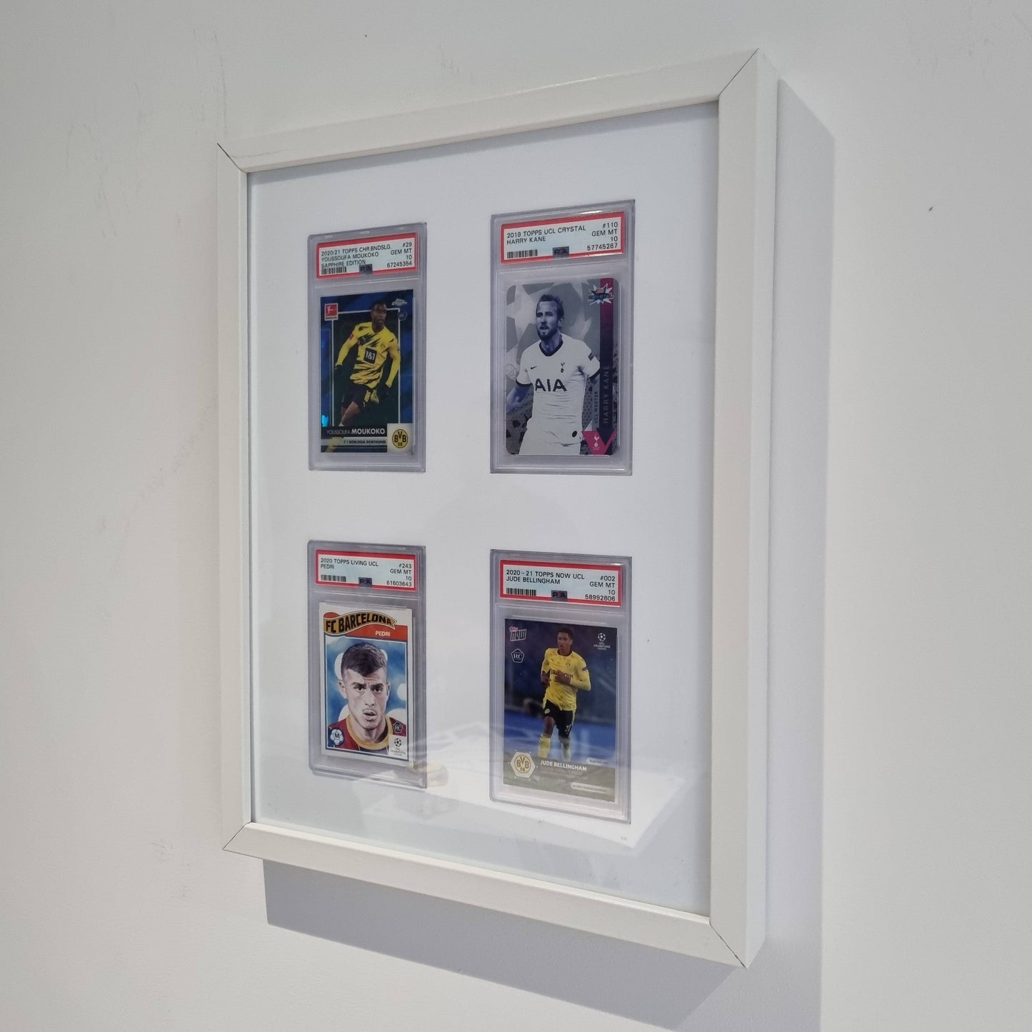 4 Graded Trading Card Display Frame