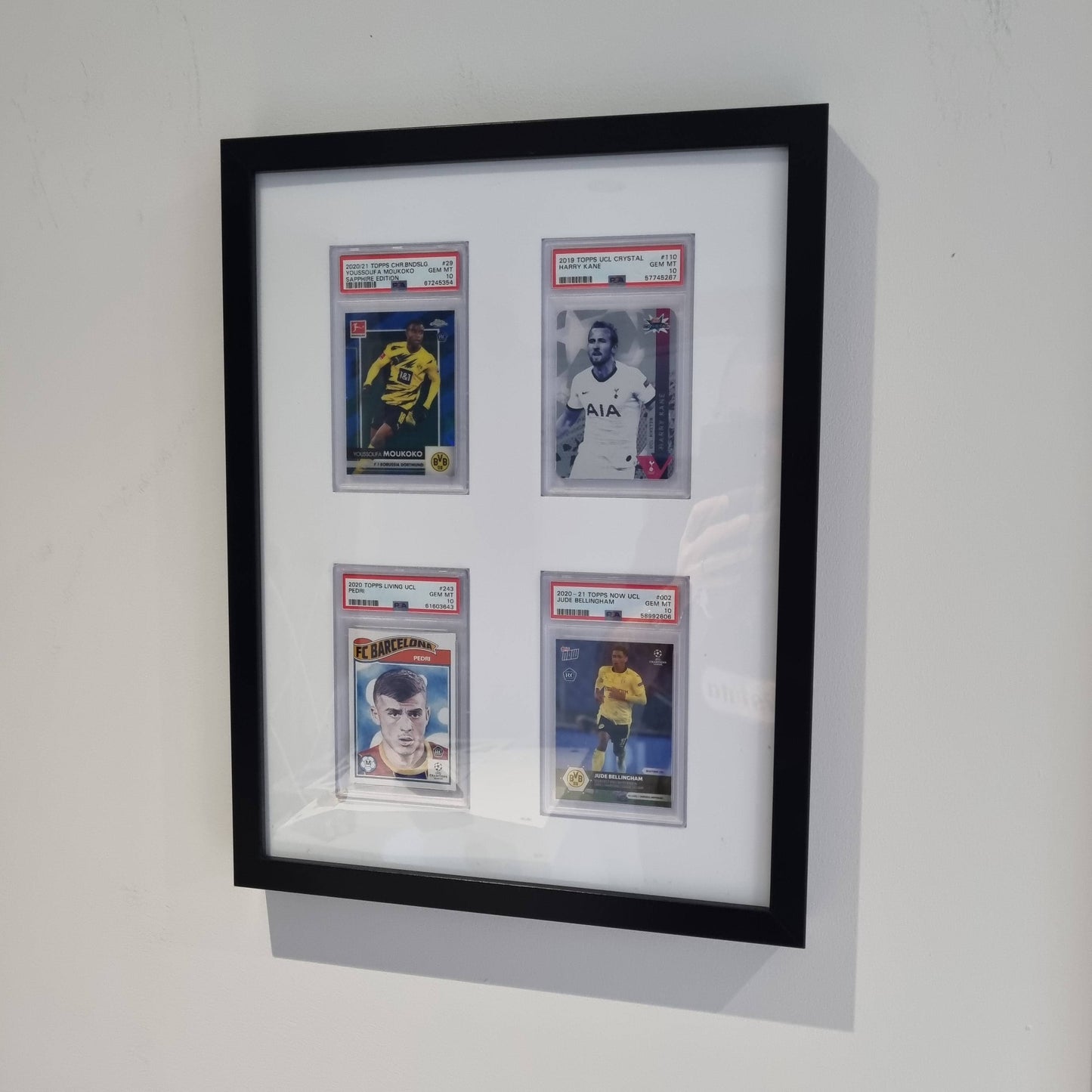 4 Graded Trading Card Display Frame