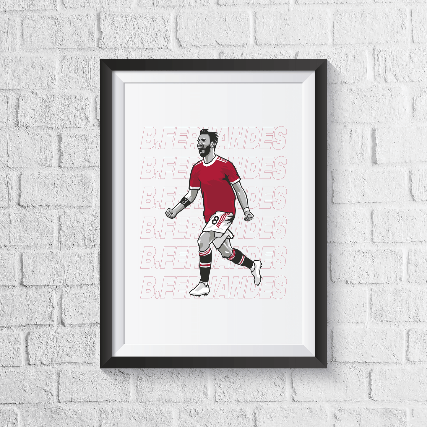 Bruno Fernandes Print