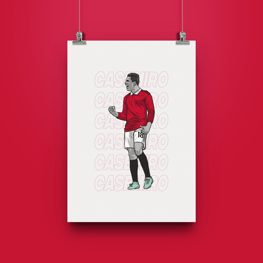 Impresión de Marcus Rashford Manchester United