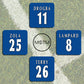Chelsea Premier League Legends Football Coasters - Set of 4 - Man of The Match Football