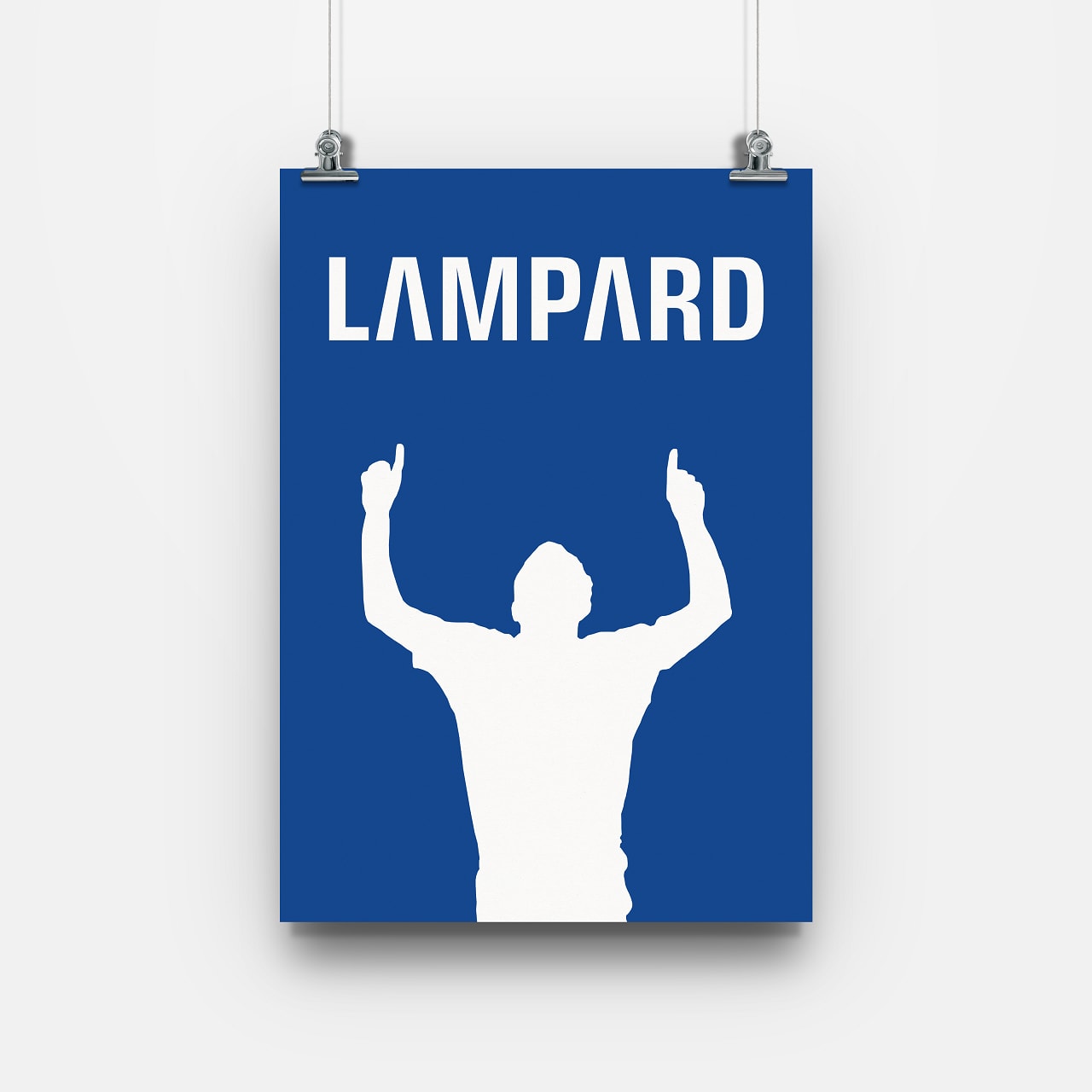 Frank Lampard Chelsea Legend Print - Man of The Match Football