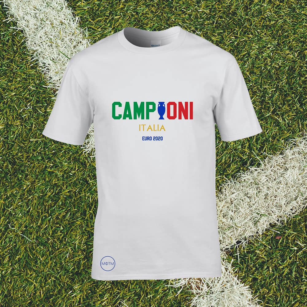 Italy Euro 2020 Champions T-Shirt - Man of The Match Football
