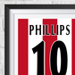 Kevin Phillips Sunderland Legend Stats Print - Man of The Match Football
