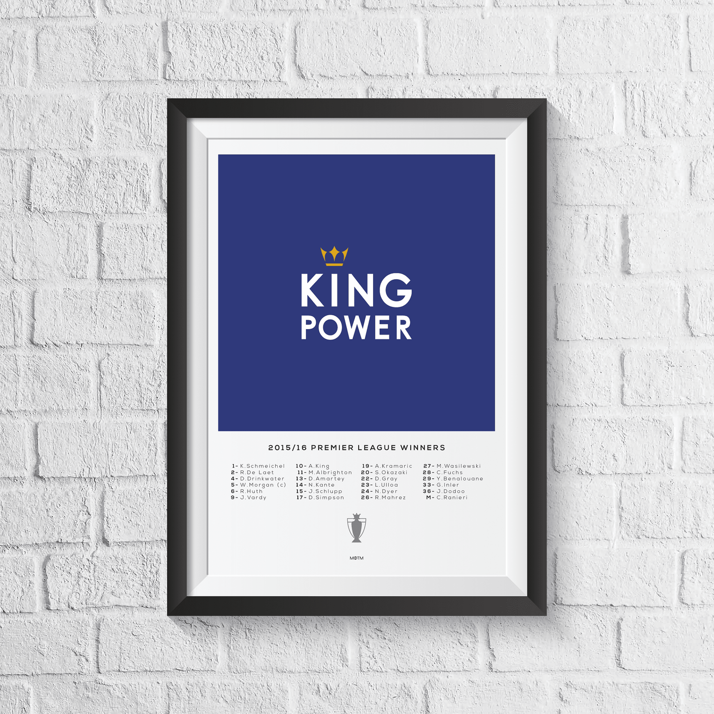 Leicester Underdogs Squad Print