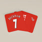 Manchester United Legends 7s Football Coasters - Set of 4 - Man of The Match Football
