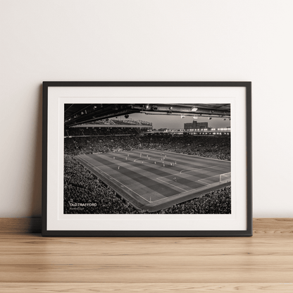 Old Trafford Matchday Stadium Manchester United Fotografía Impresión