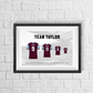 Personalised Aston Villa Family Print