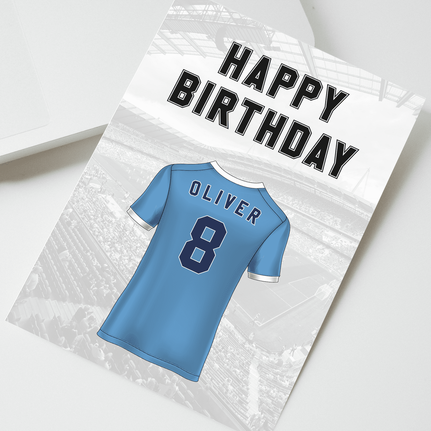 Personalised City Birthday Card