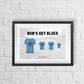 Personalised Manchester City Family Print