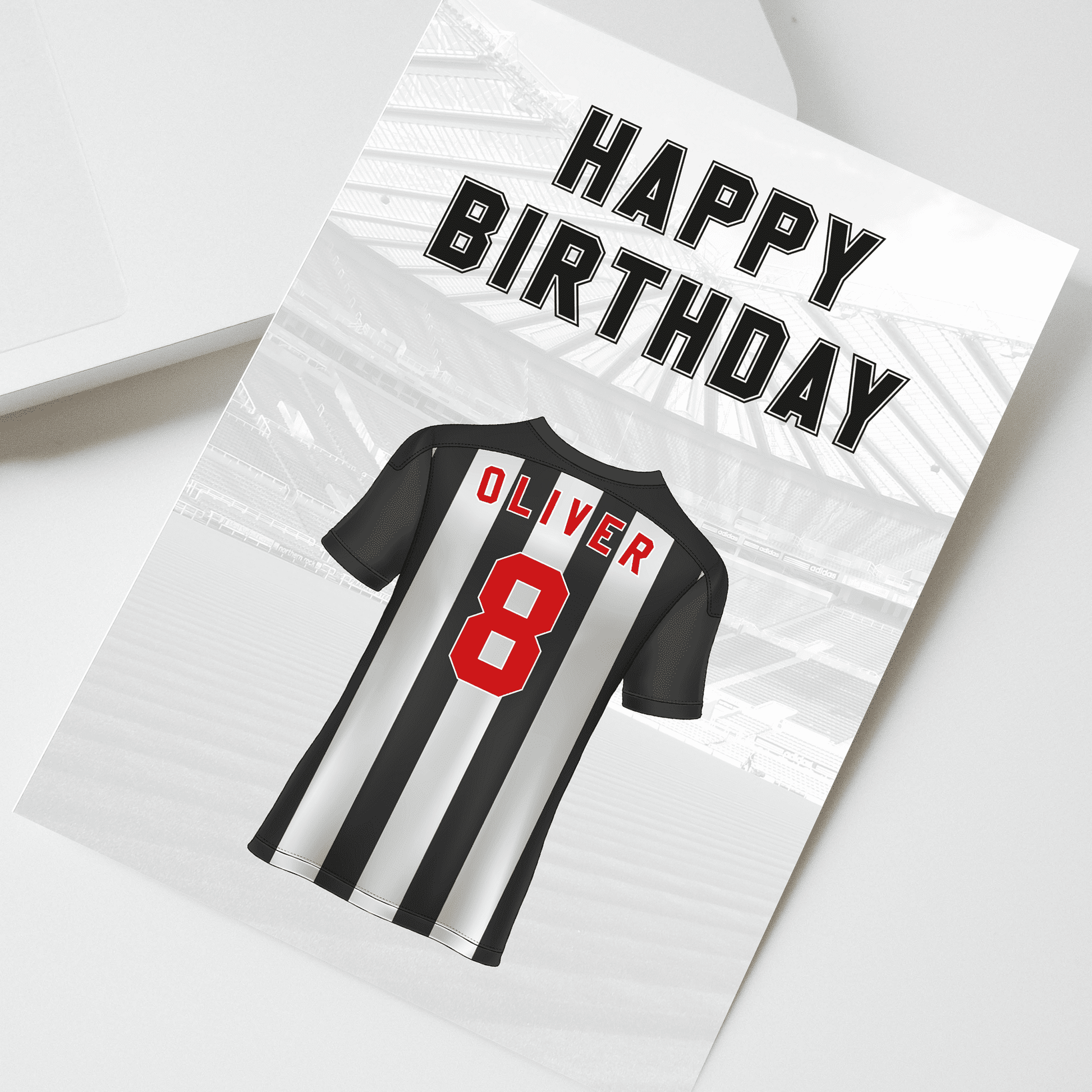 newcastle united birthday card