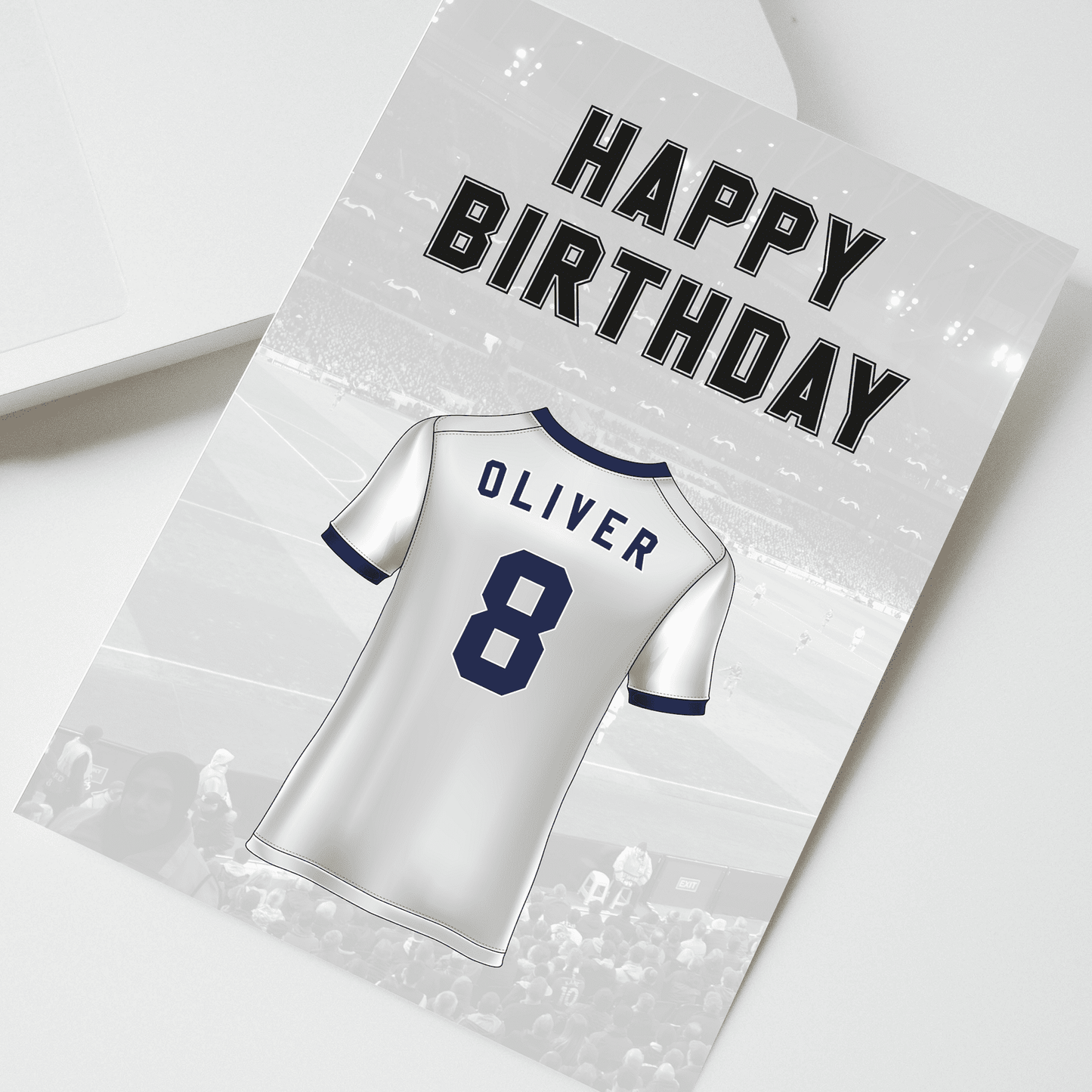 Personalised Tottenham Hotspur Birthday Card