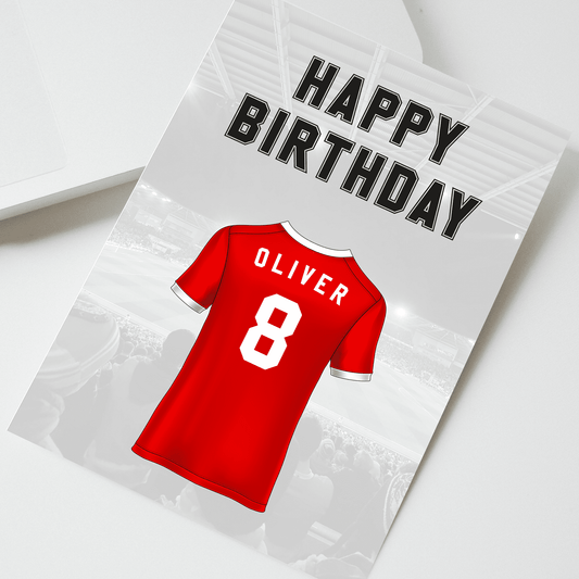 Personalised Wales Birthday Card