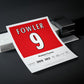 Robbie Fowler Liverpool Legend Stats Print - Man of The Match Football