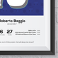 Roberto Baggio Italy Legend Stats Print