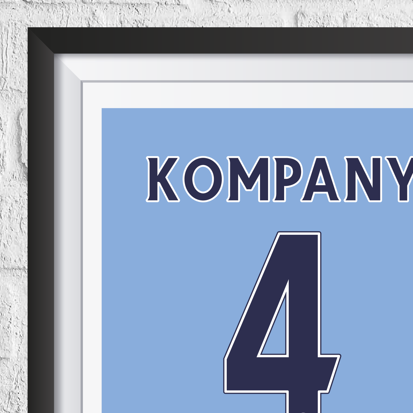 Vincent Kompany Manchester City Legend Statistikdruck