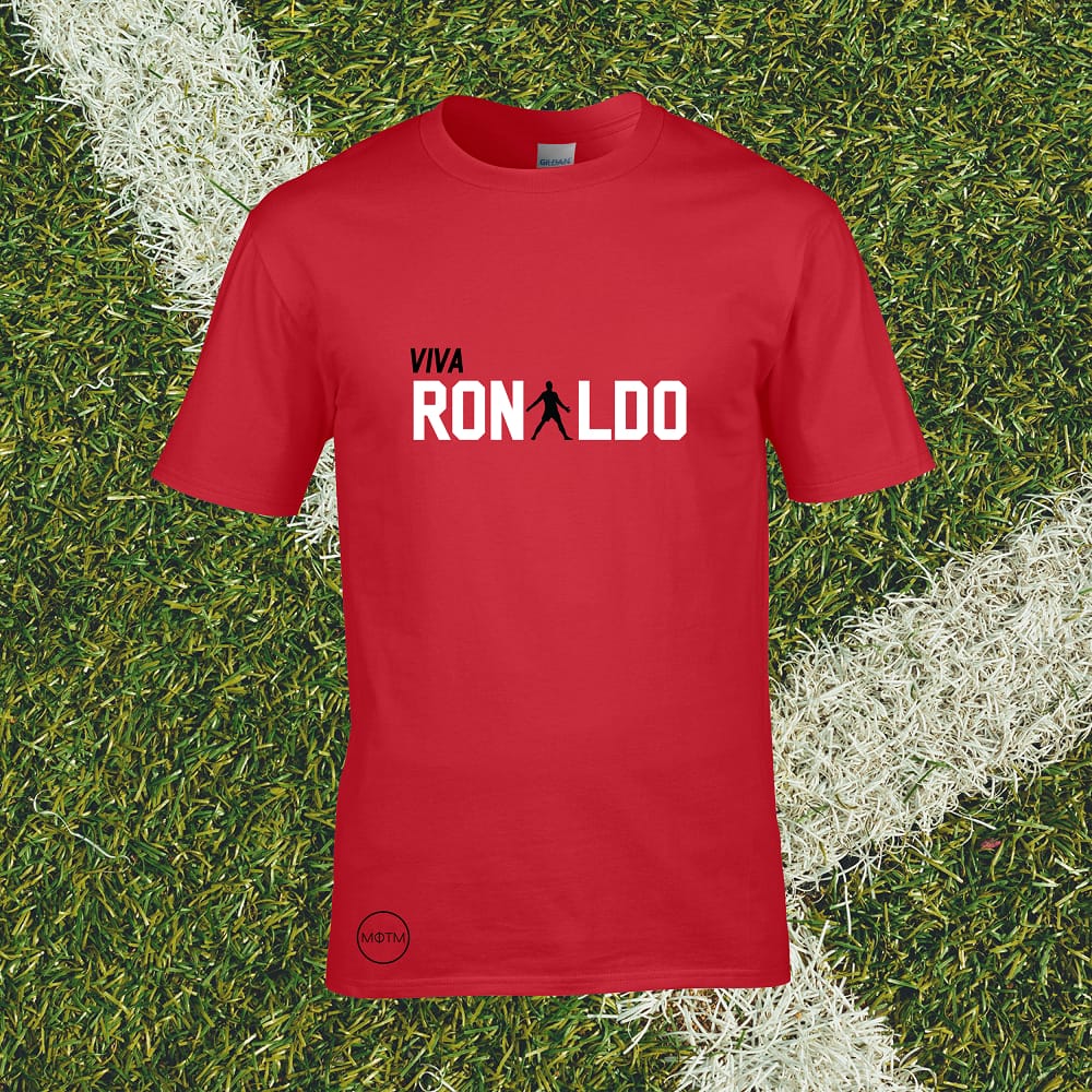 Viva Cristiano Ronaldo Manchester United T-Shirt - Man of The Match Football