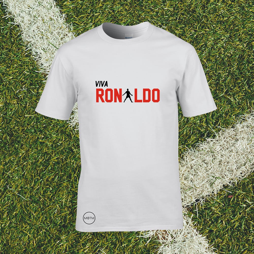 Viva Cristiano Ronaldo Manchester United T-Shirt - Man of The Match Football