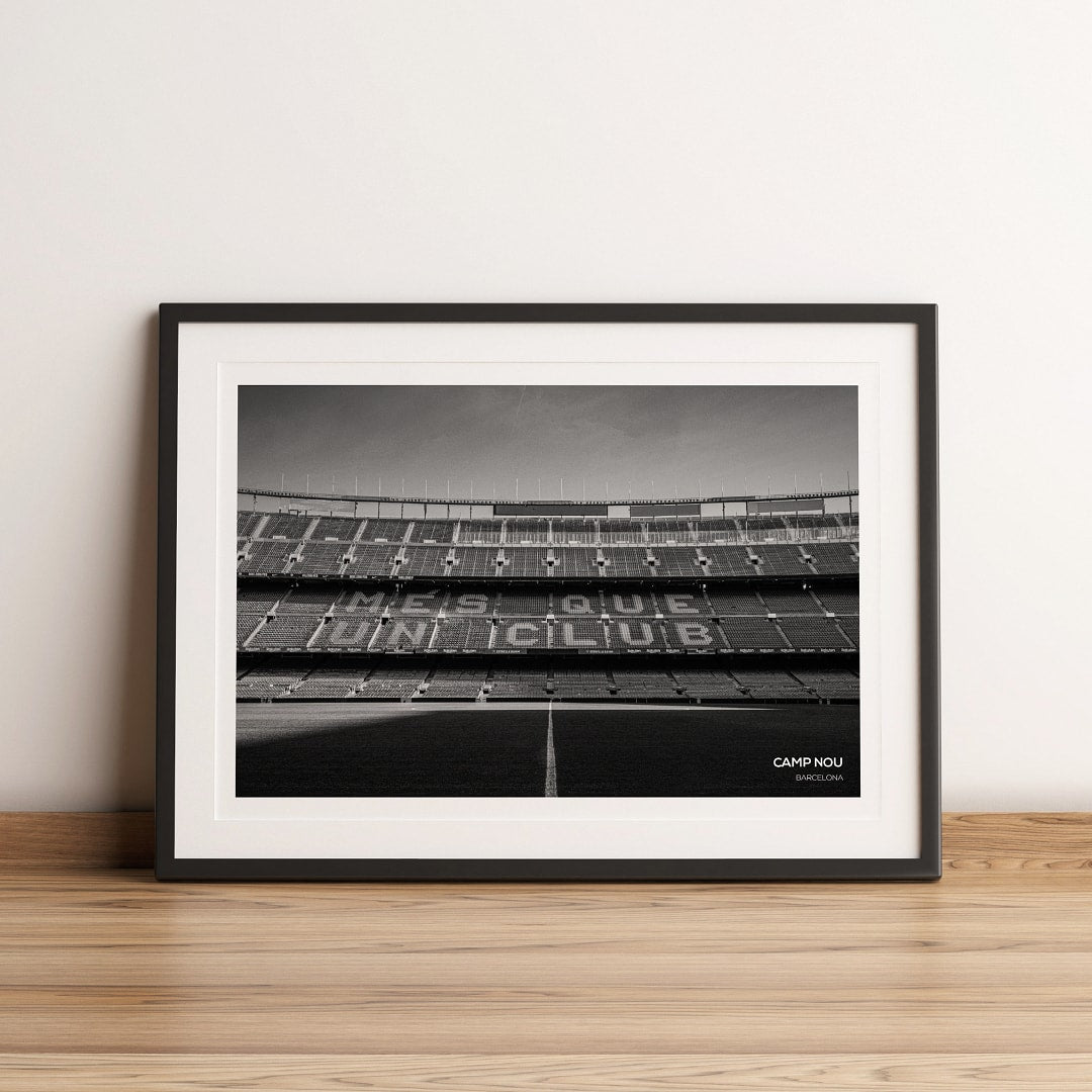Camp Nou Barcelona Stadium Photography Print - Man of The Match Football