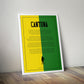 Eric Cantona Manchester United Poem Print - Man of The Match Football