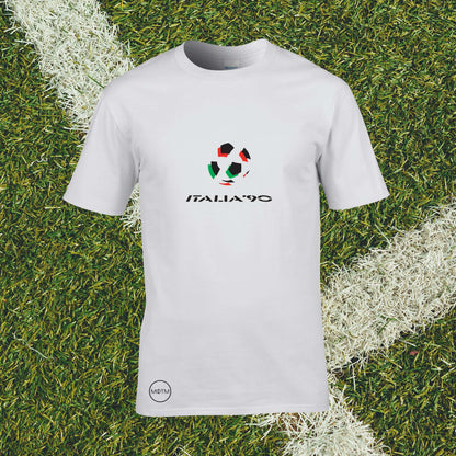 Italia 90 World Cup T-Shirt - Man of The Match Football