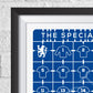 Chelsea 'The Special Ones' 2004/2005 Print - Man of The Match Football