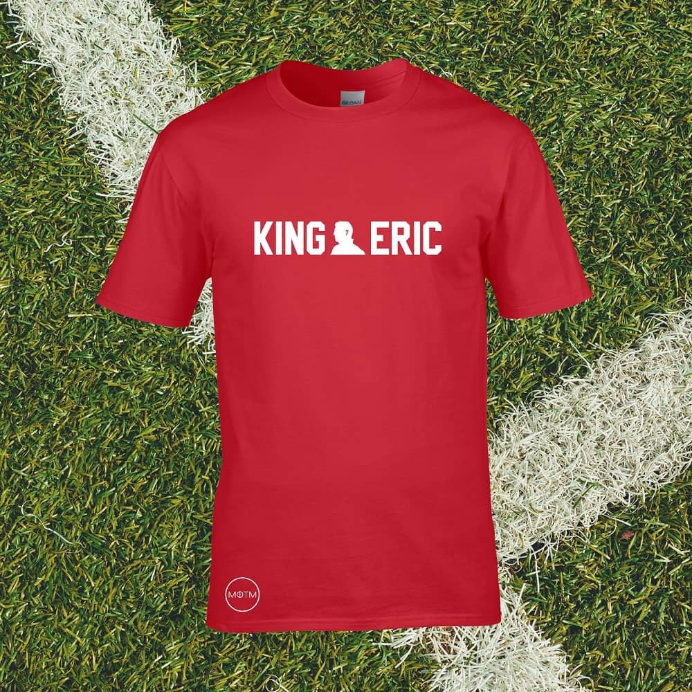 Eric Cantona Supporter T-Shirt - Man of The Match Football