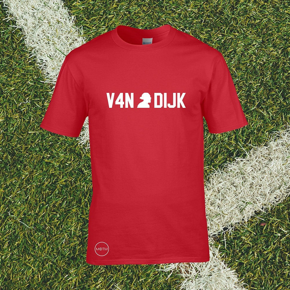 Virgil van Dijk Supporter T-Shirt - Man of The Match Football