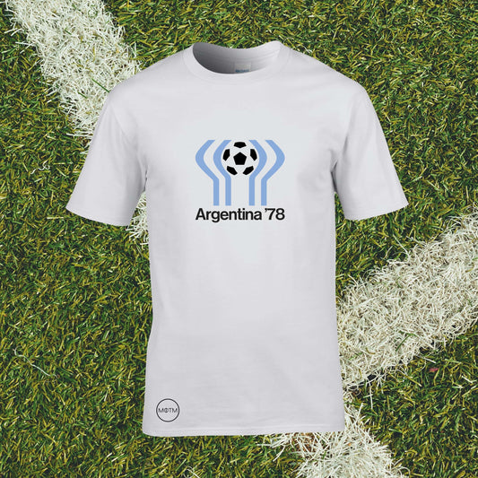 Argentina World Cup 1978 T-Shirt - Man of The Match Football