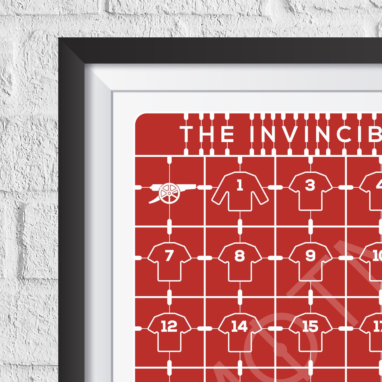 Arsenal 'The Invincibles' 2003/2004 Print - Man of The Match Football