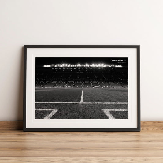 Old Trafford Stadium Manchester United Photography Print - Man of The Match Football