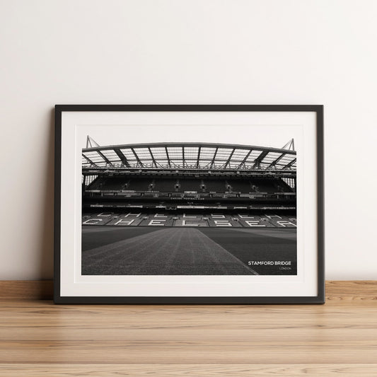 Stamford Bridge Chelsea Stadium Photography Print - Man of The Match Football