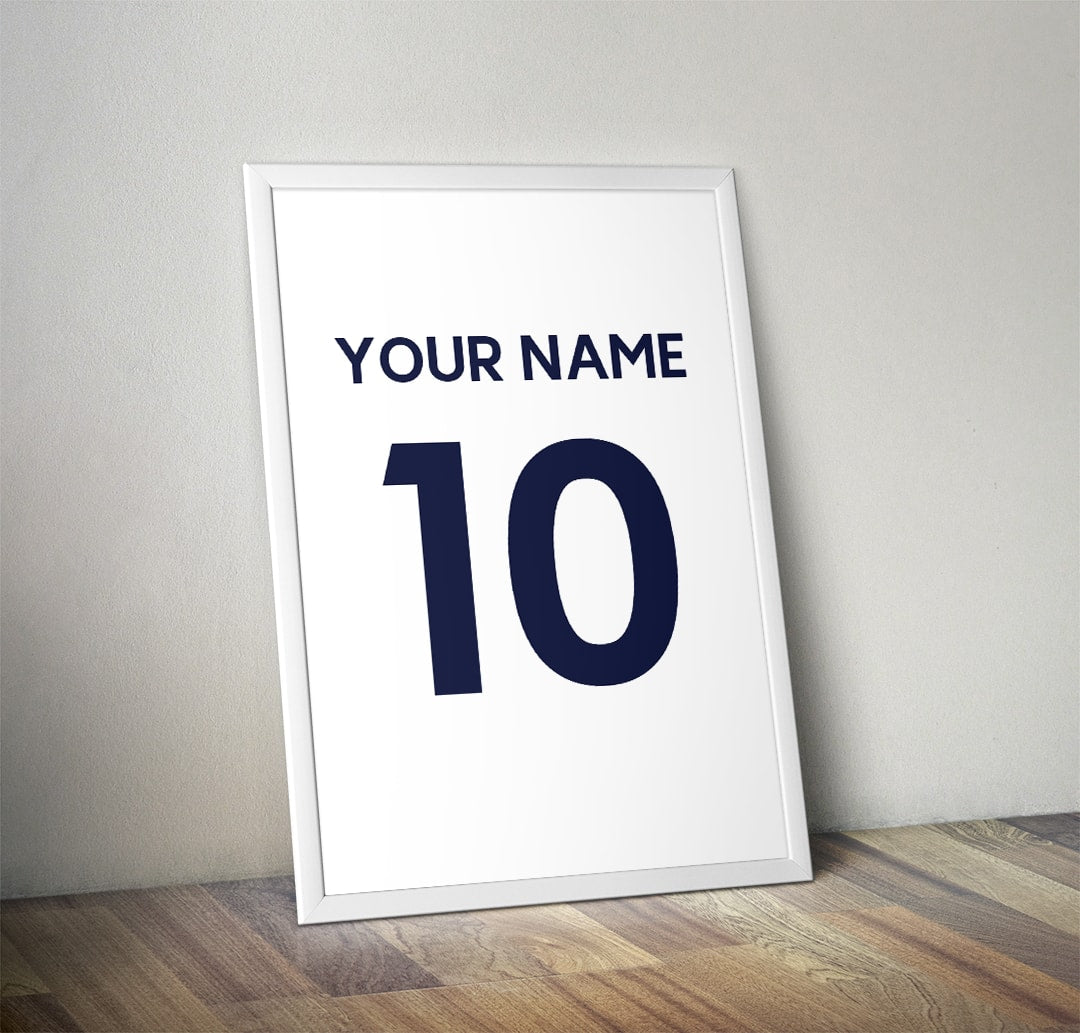 Personalised Football Shirt Print - Man of The Match Football